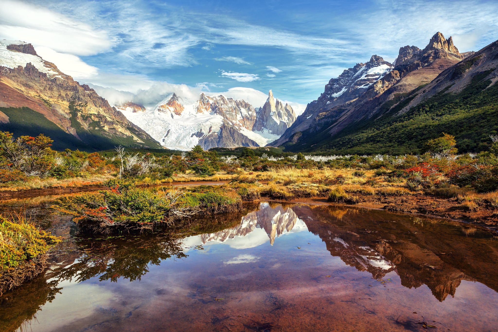 carta da parati argentina,montagna,paesaggio naturale,natura,riflessione,catena montuosa