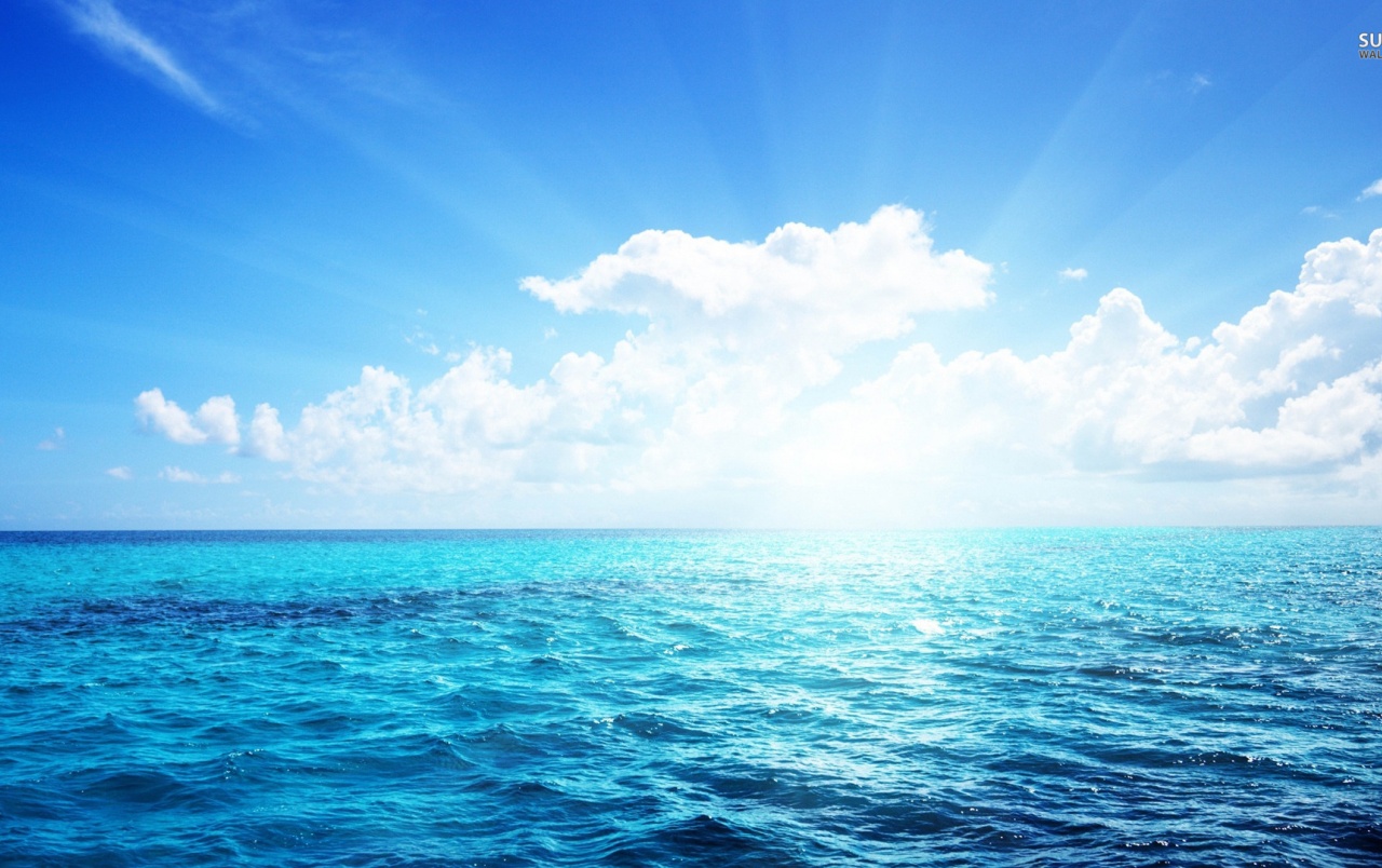 carta da parati mar,cielo,orizzonte,corpo d'acqua,mare,blu