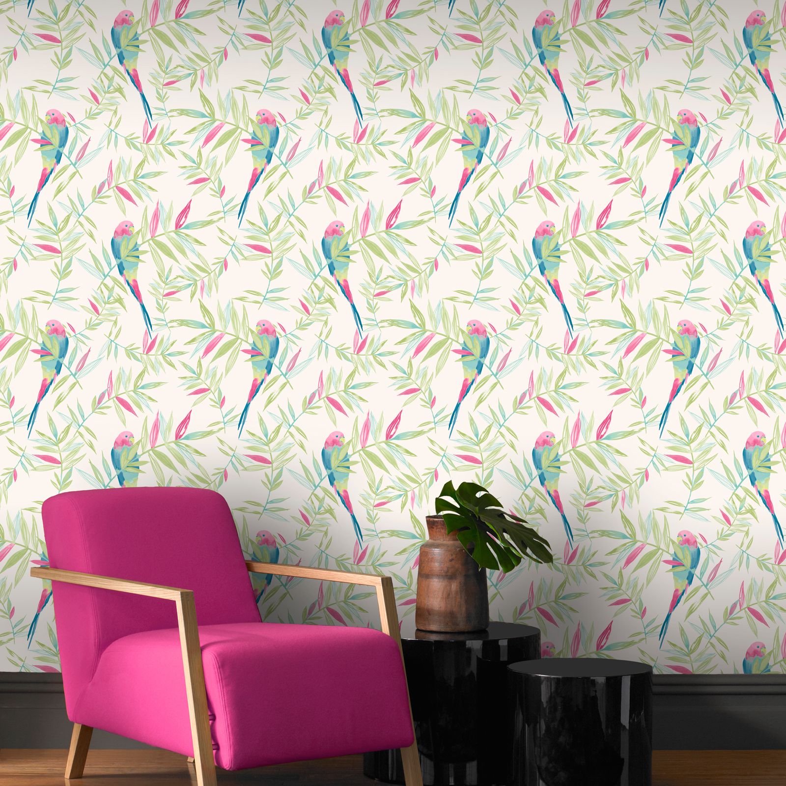 鳥のデザインの壁紙,ピンク,壁紙,壁,ティール,パターン