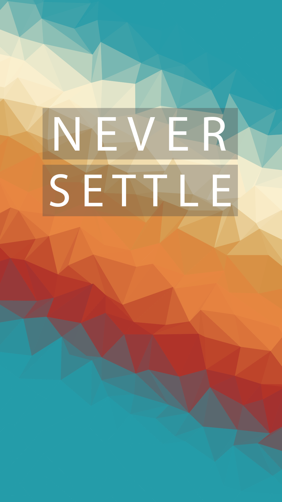 Обои oneplus never settle