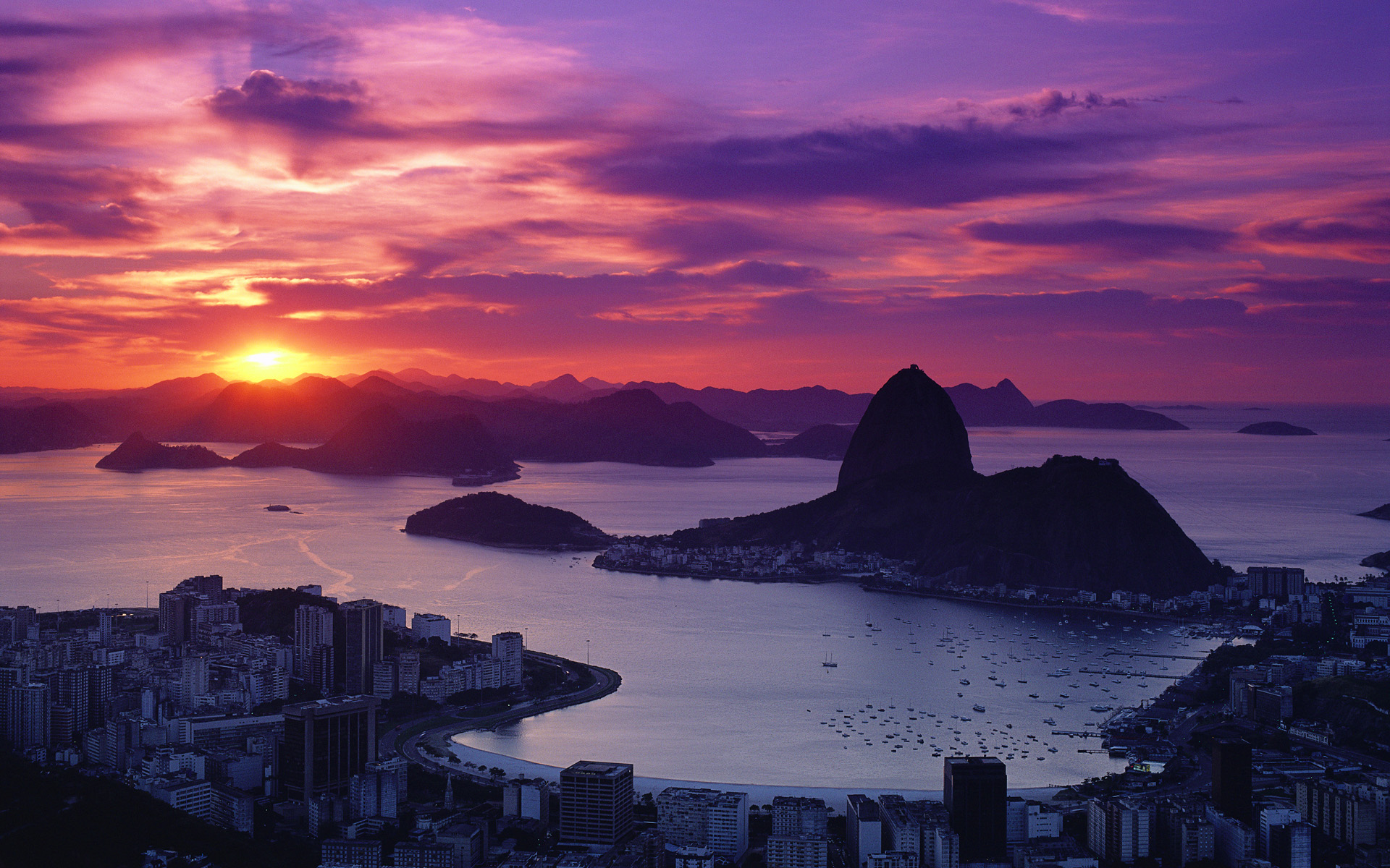 壁紙ブラジル,空,自然,海,自然の風景,日没