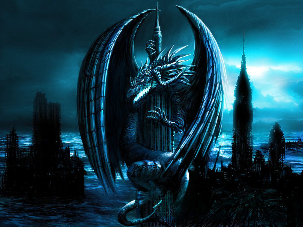 dragão wallpaper,cg artwork,darkness,screenshot,digital compositing,fictional character