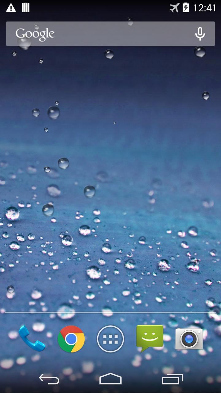 fond d'écran hujan hidup,ciel,bleu,laissez tomber,l'eau,capture d'écran