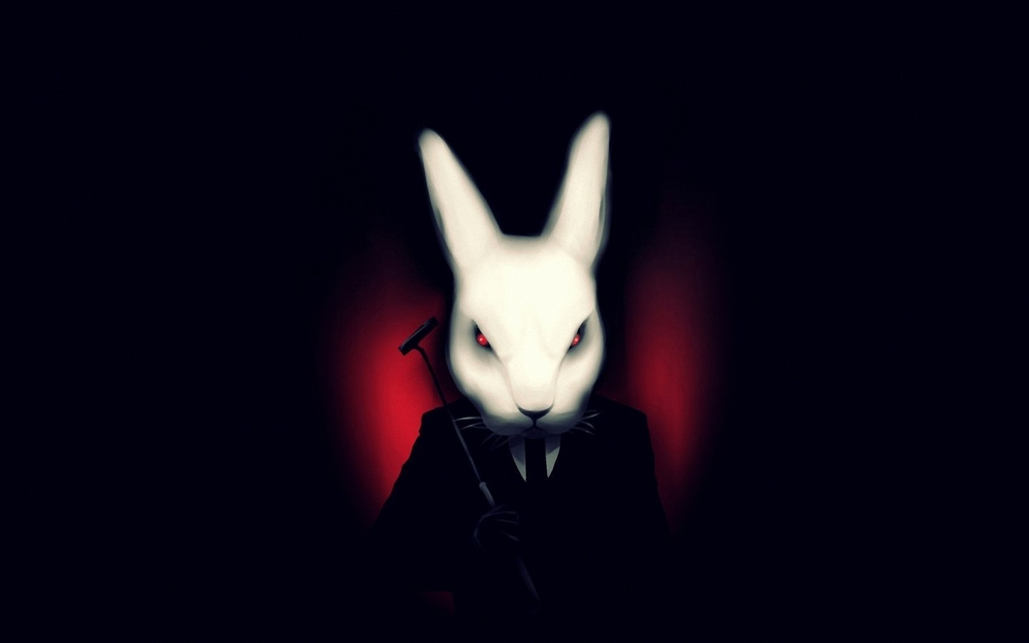 fondos de pantalla teléfono android,negro,oscuridad,cabeza,conejos y liebres,conejo