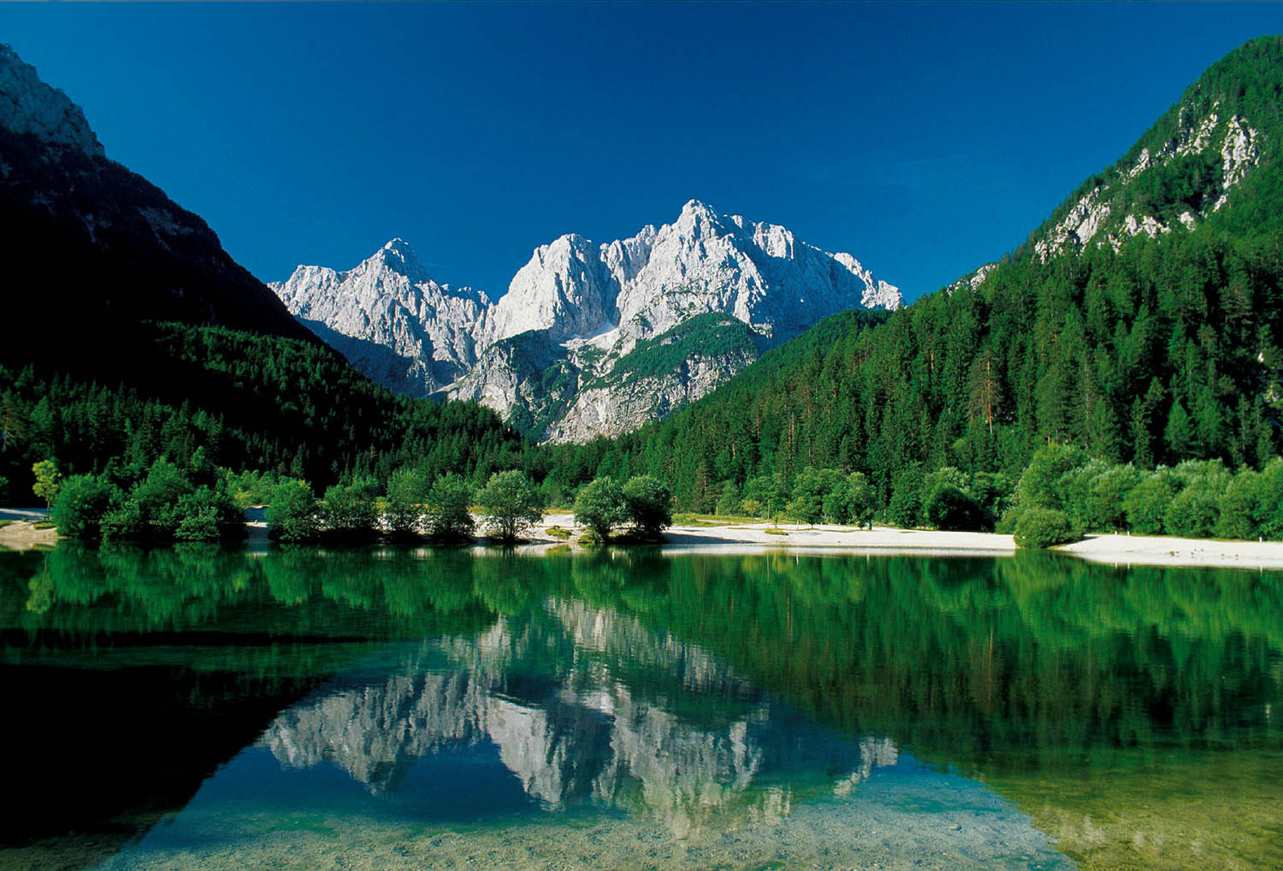 carta da parati slovenia,montagna,paesaggio naturale,natura,riflessione,catena montuosa