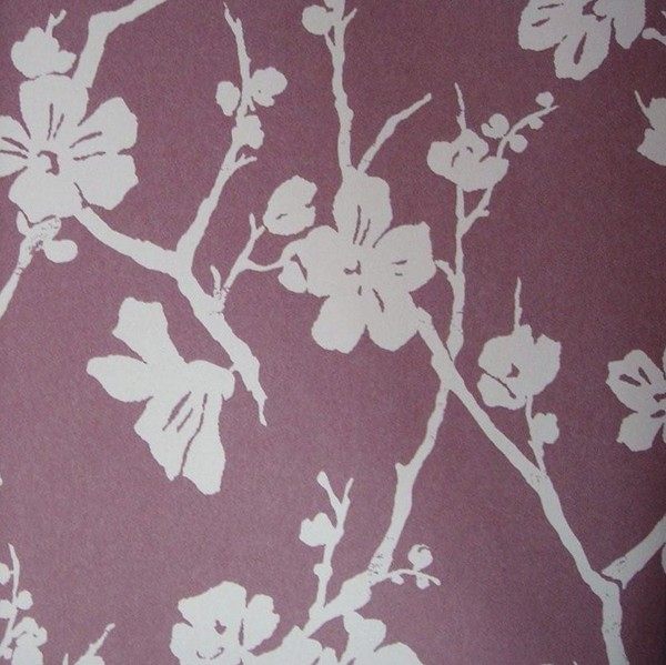 papier peint aubergine,modèle,textile,fond d'écran,plante,fleur