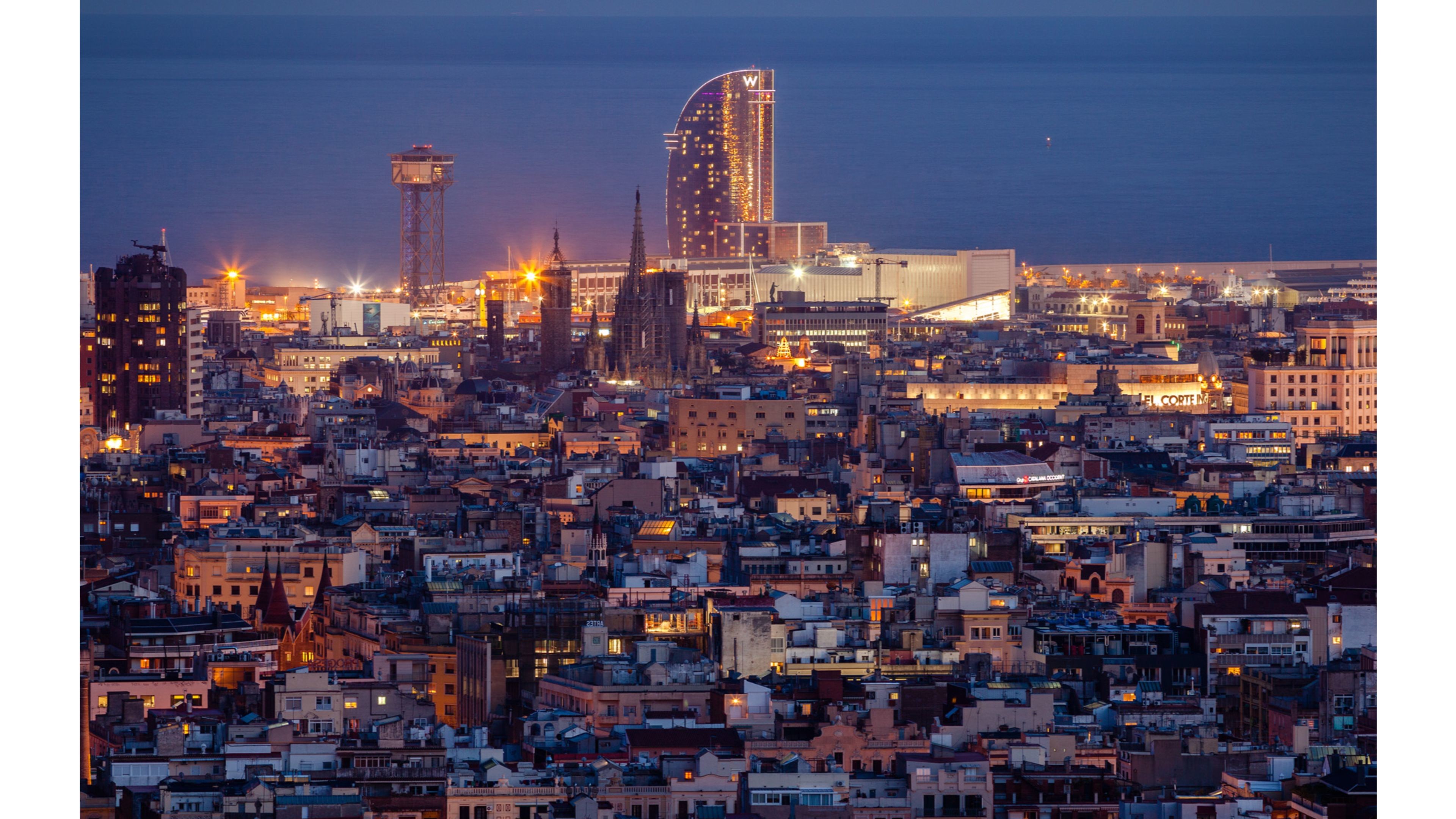 download hintergrundbild barcelona,stadt,stadtbild,metropolregion,stadtgebiet,horizont