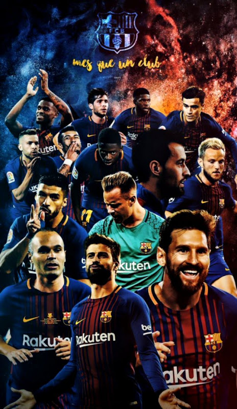 바르셀로나 팀 벽지,생성물,부채,팀,포스터,멋있는