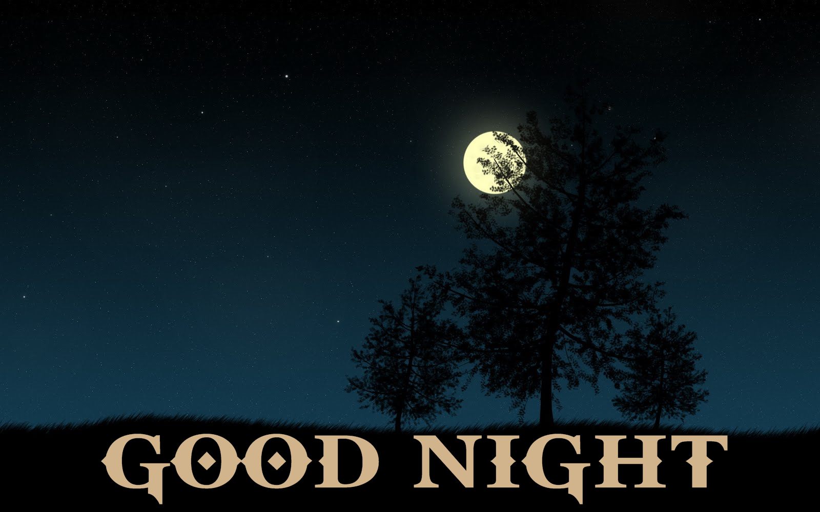 buona notte immagini di sfondo hd,cielo,luna,notte,leggero,chiaro di luna