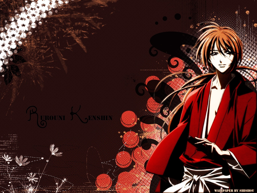 carta da parati kenshin,cartone animato,anime,cg artwork,capelli neri,illustrazione