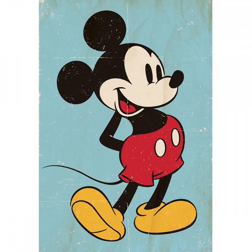 Vintage Mickey Mouse Wallpaper Karikatur Animierter Cartoon Clip Art 863532 Wallpaperuse