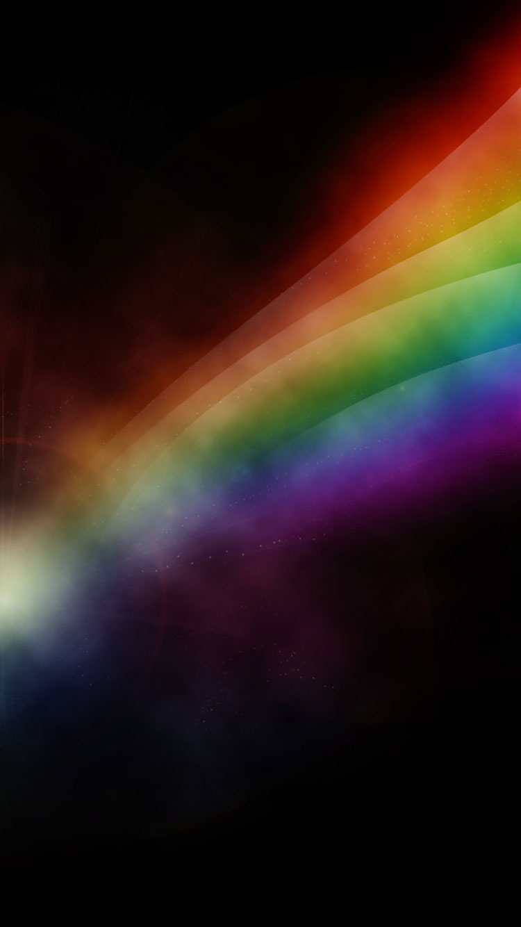 Aesthetic Rainbow 4K Wallpaper iPhone