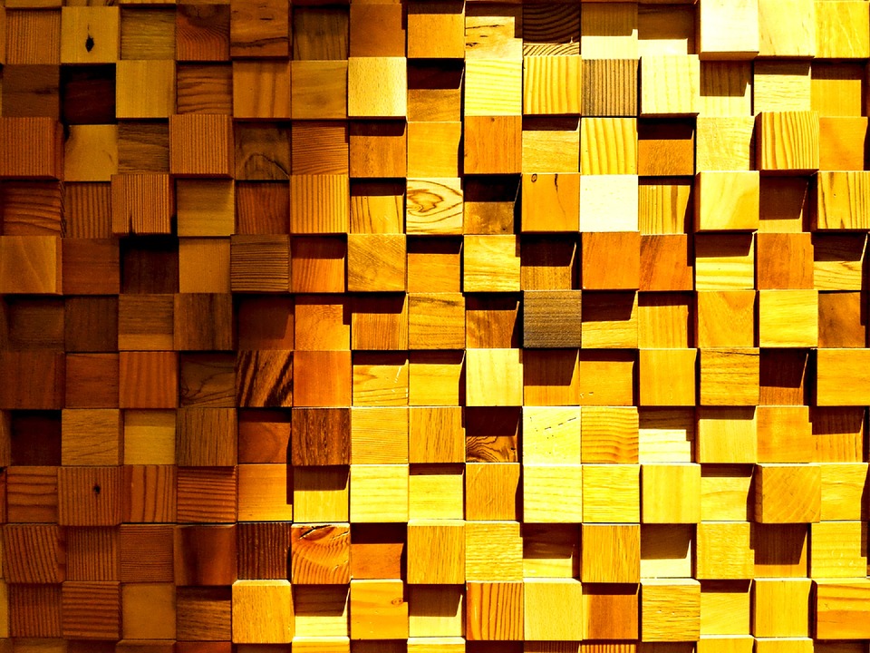 Wooden Blocks Background- WallpaperUse