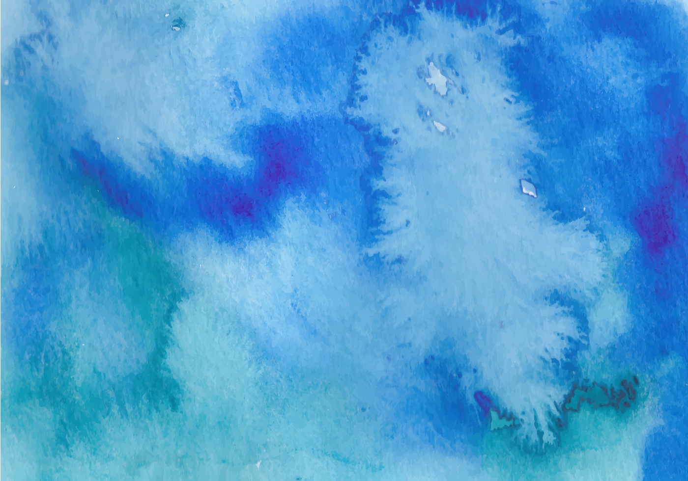 水彩画の壁紙,青い,水彩絵の具,空,雲,ターコイズ