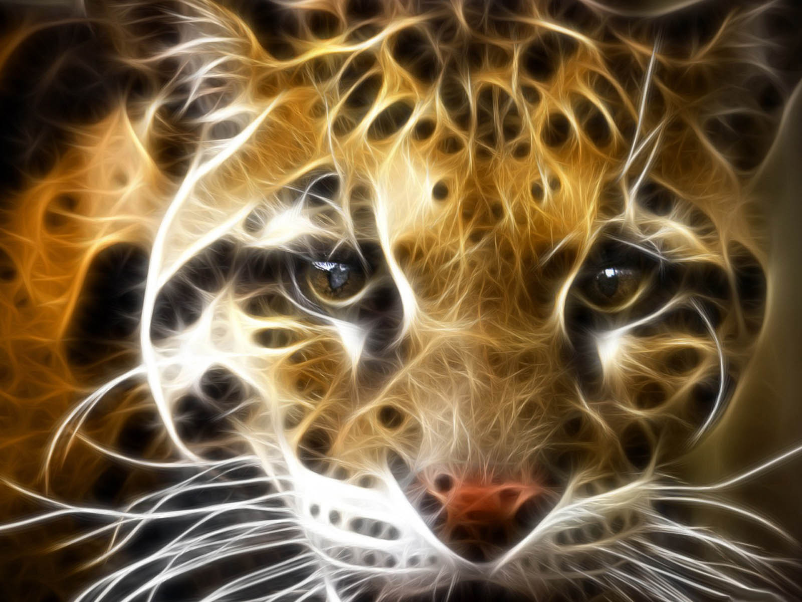 papier peint animal 3d,moustaches,jaguar,félidés,animal terrestre,faune