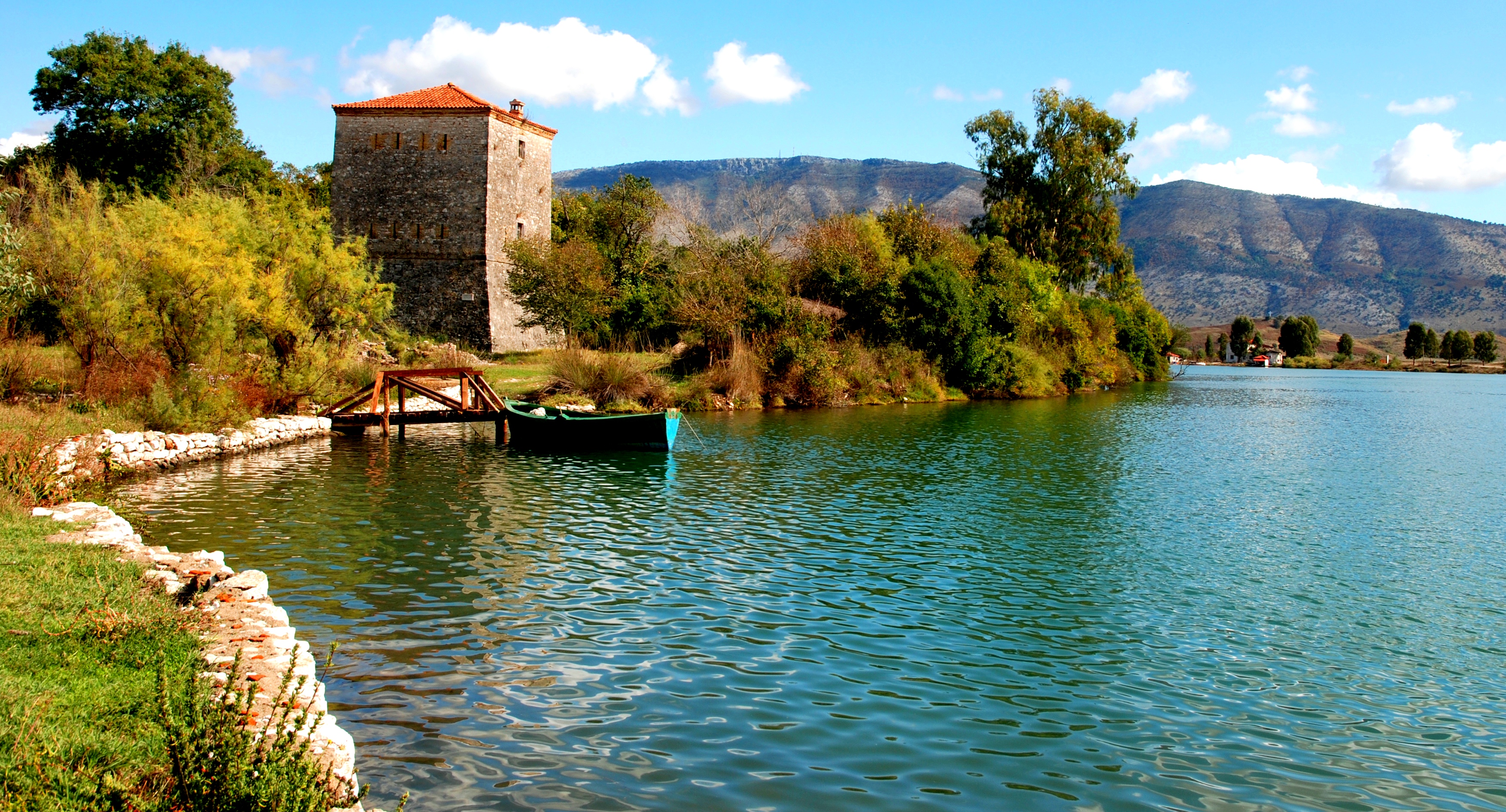 알바니아 바탕 화면,물줄기,자연 경관,자연,물,호수