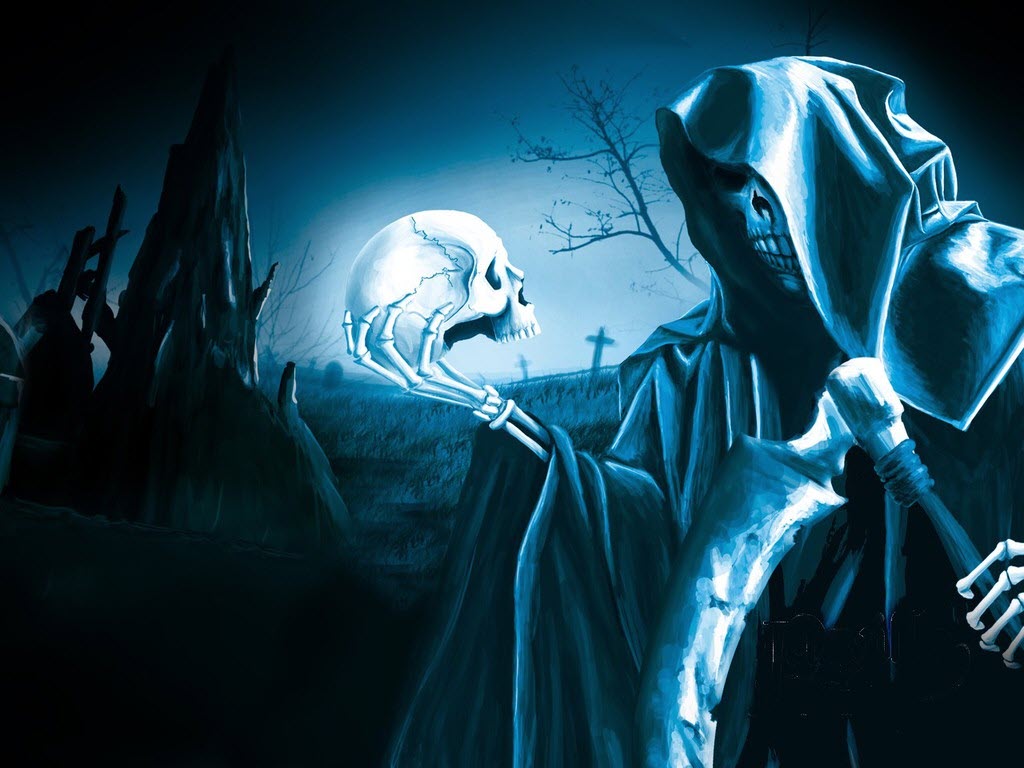 The Reaper Screensaver Animated Wallpaper - Iron Maiden Eddie Reaper ...