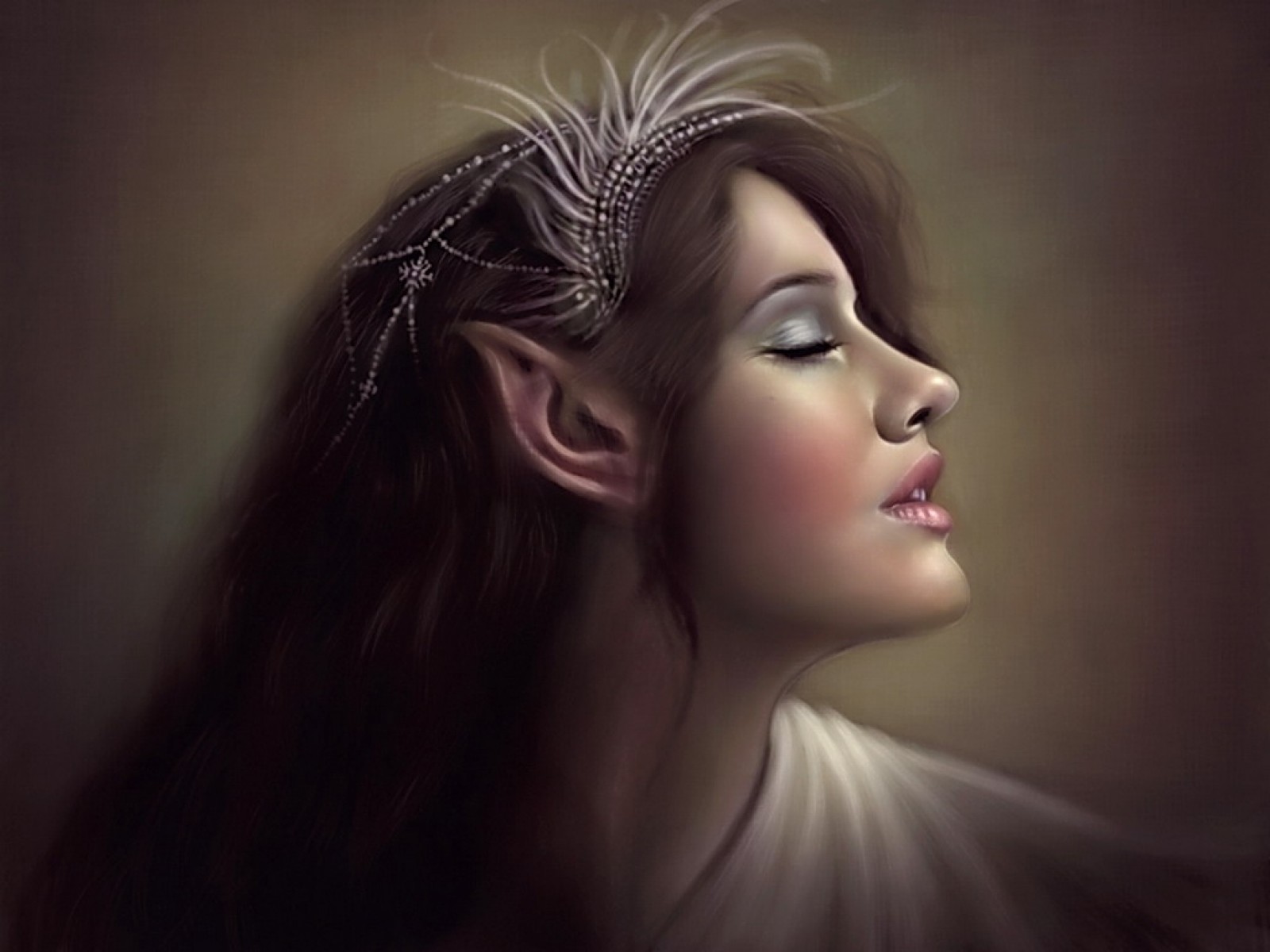 carta da parati elfo,capelli,viso,bellezza,testa,labbro