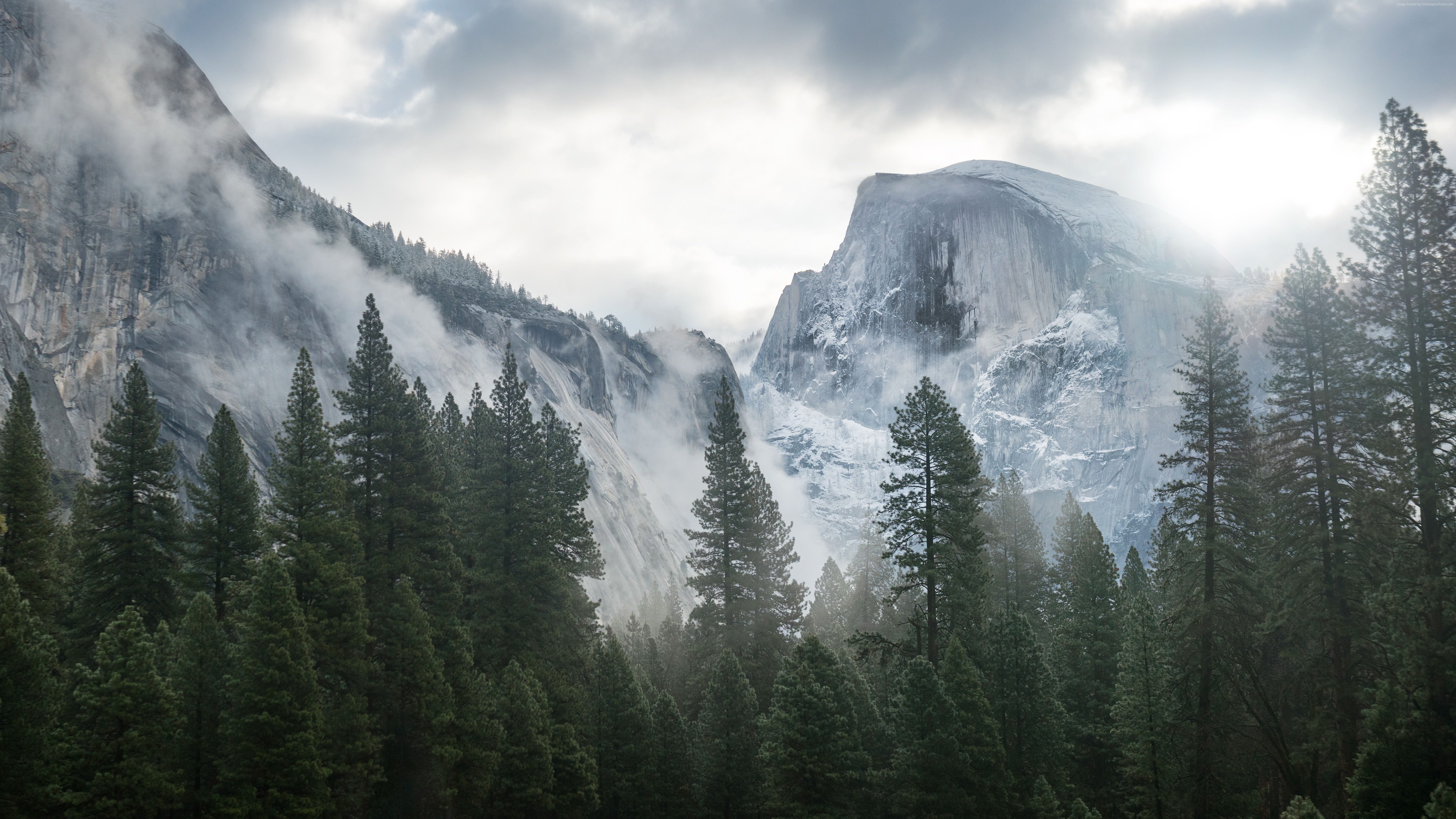 Macbook Pro壁紙hd 山 自然 自然の風景 山脈 靄 Wallpaperuse