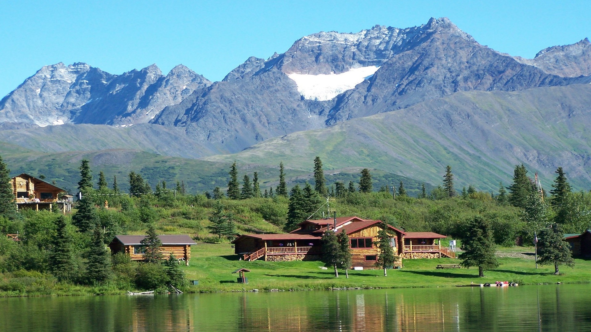 fond d'écran alaska,paysage naturel,montagne,la nature,chaîne de montagnes,station de montagne