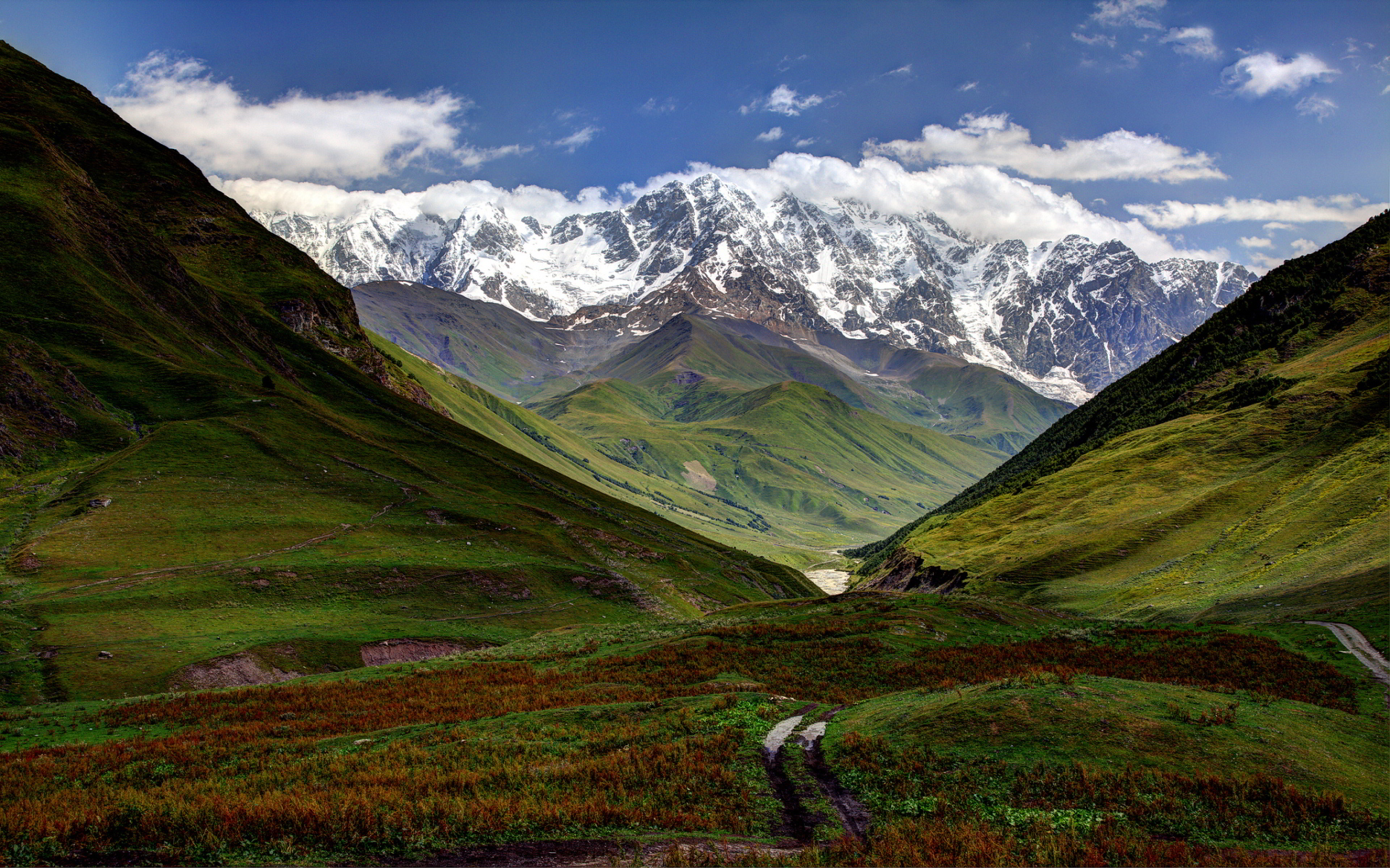 fondo de pantalla de georgia,montaña,paisaje natural,naturaleza,cordillera,valle