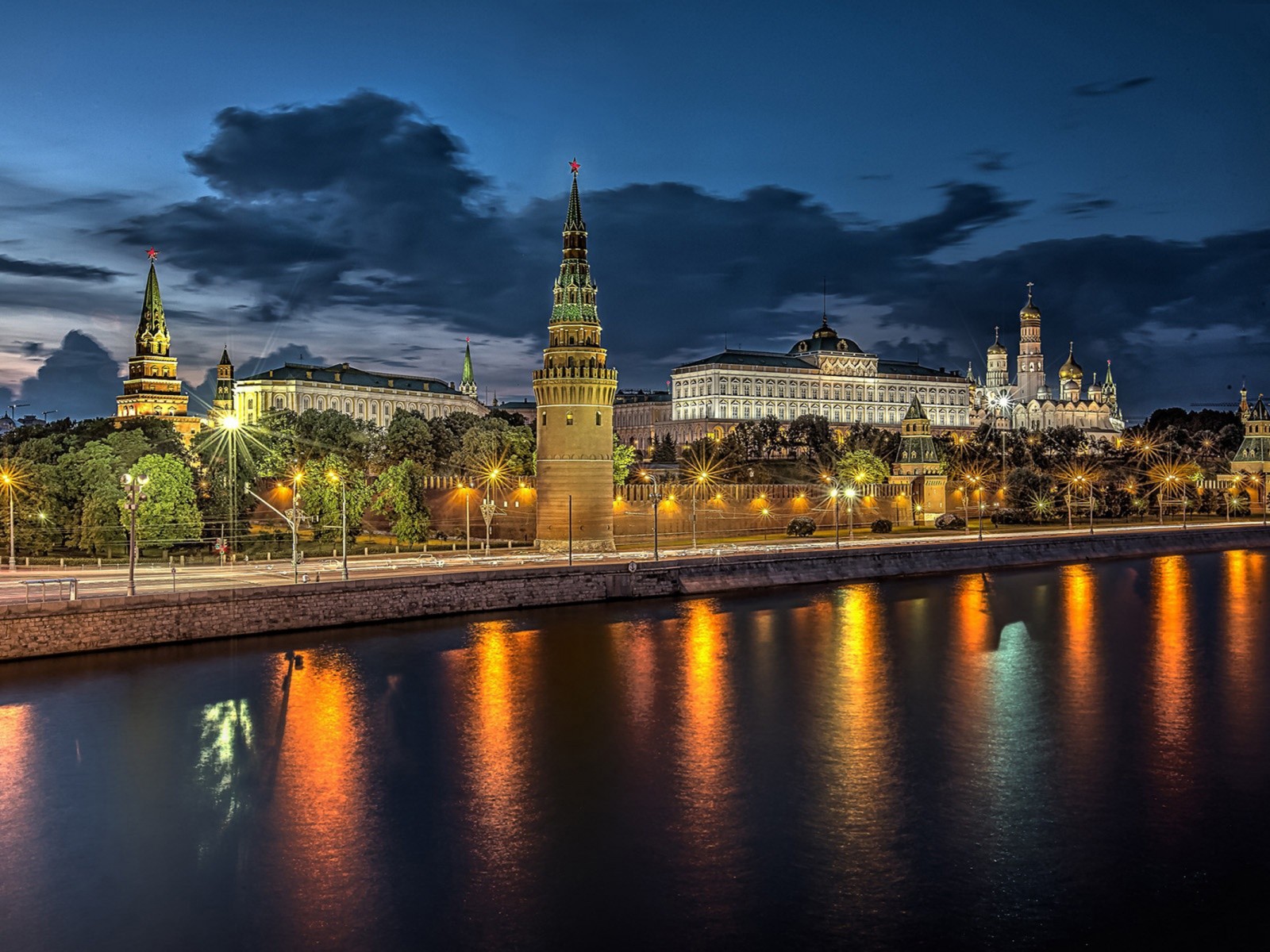 러시아 벽지,하늘,반사,자연,밤,도시 풍경