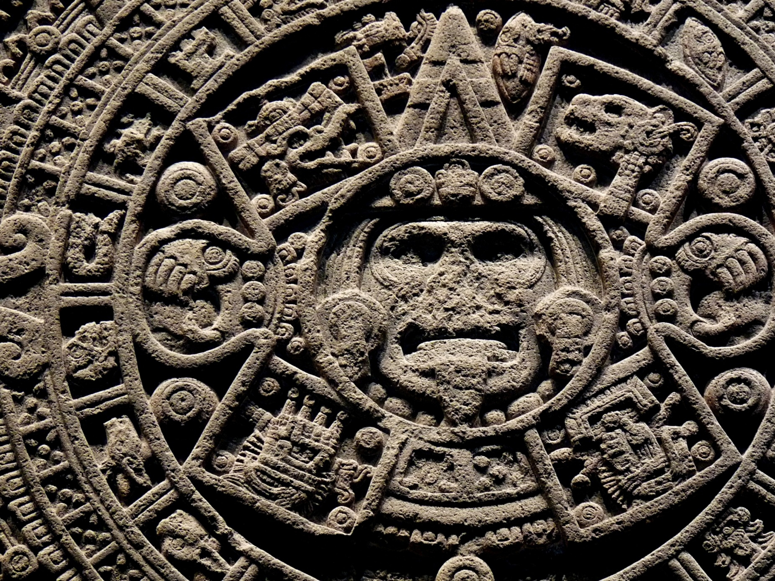 アステカの壁紙,石の彫刻,彫刻,遺跡,安心,古代史