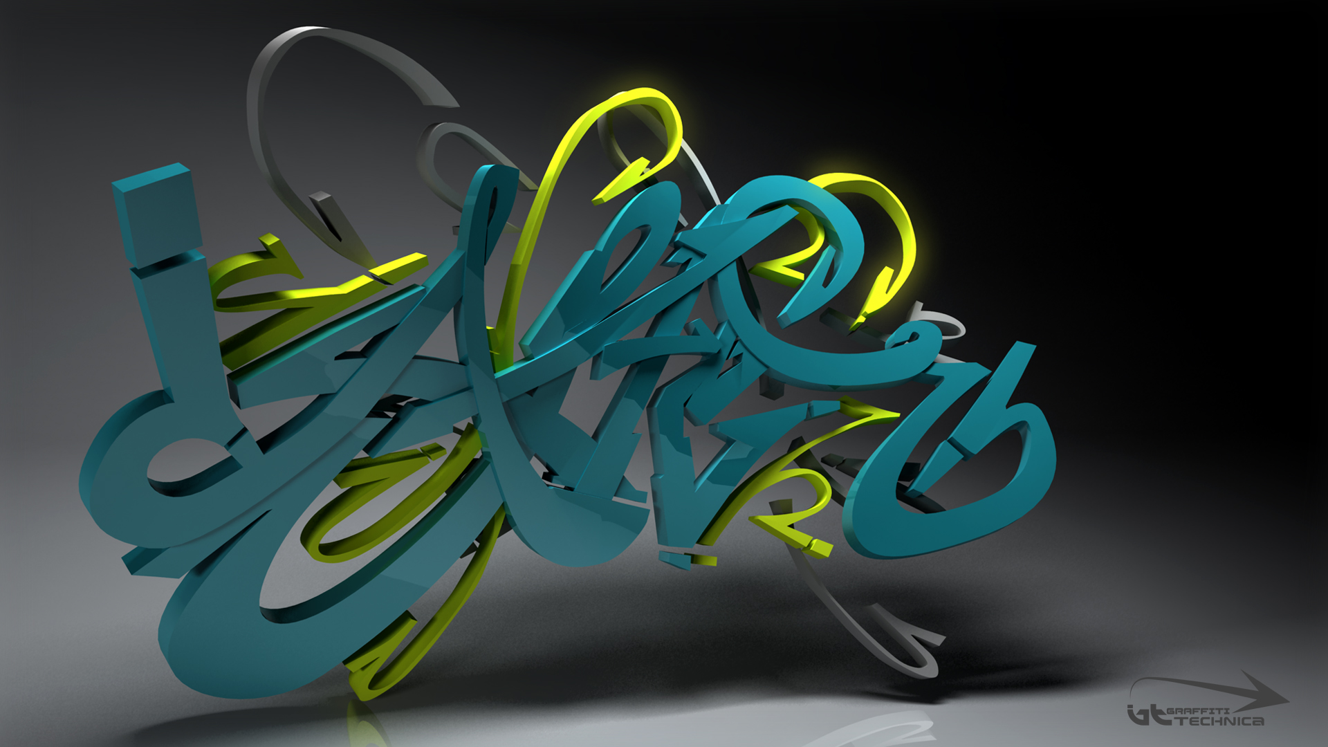 tapete grafiti 3d,blau,grün,grafikdesign,gelb,kunst