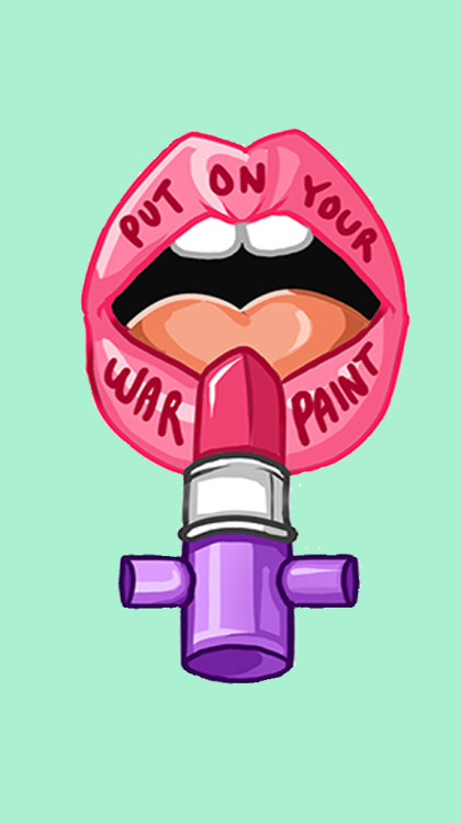 papel pintado feminista,rosado,dibujos animados,boca,labio,fuente