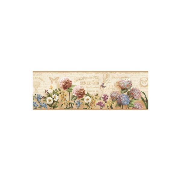 bordures de papier peint b & q,fleur,plante,beige,fleurs sauvages