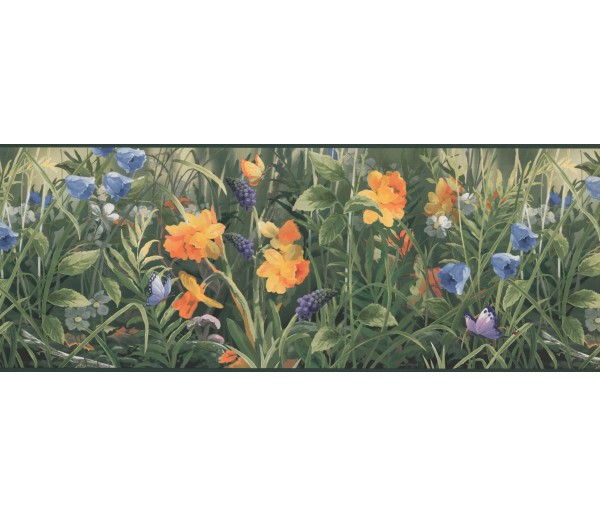 bordures de papier peint b & q,fleur,plante,plante à fleurs,jaune,fleurs sauvages