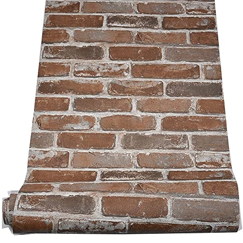 carta da parati in finto mattone,muratura,mattone,parete,marrone,muro di pietra