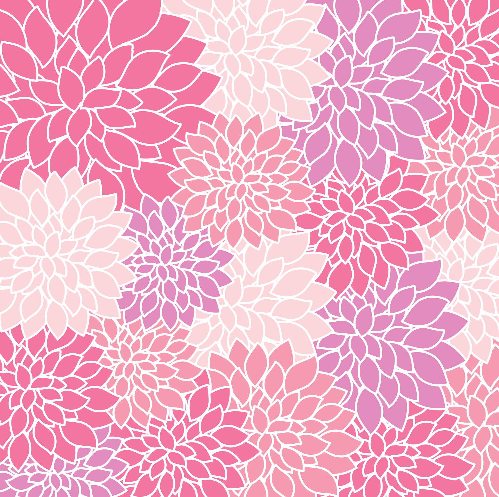 ピンクの花の壁紙,ピンク,パターン,花柄,設計,桃