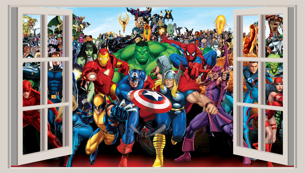 fond d'écran marvel 3d,héros,super héros,personnage fictif,mural,art