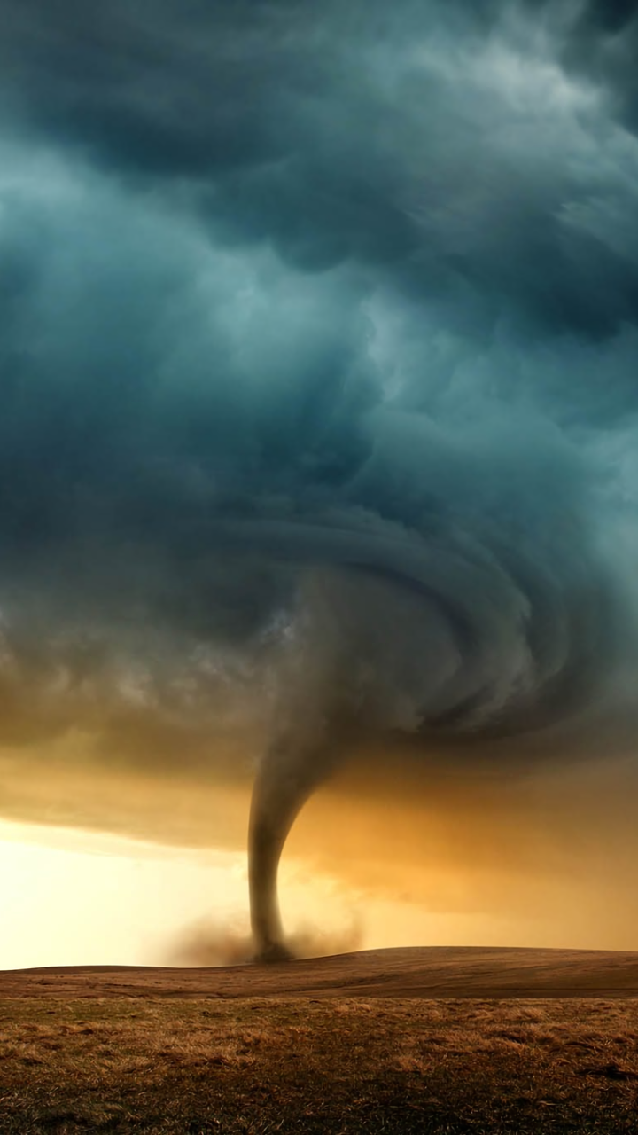 carta da parati tornado,cielo,natura,tornado,nube,orizzonte