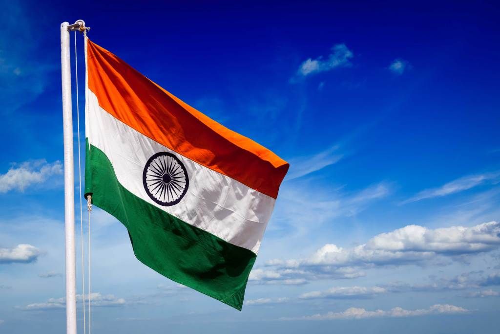 immagini di bandiera indiana hd wallpaper per pc,bandiera,cielo,nube,atmosfera,cumulo