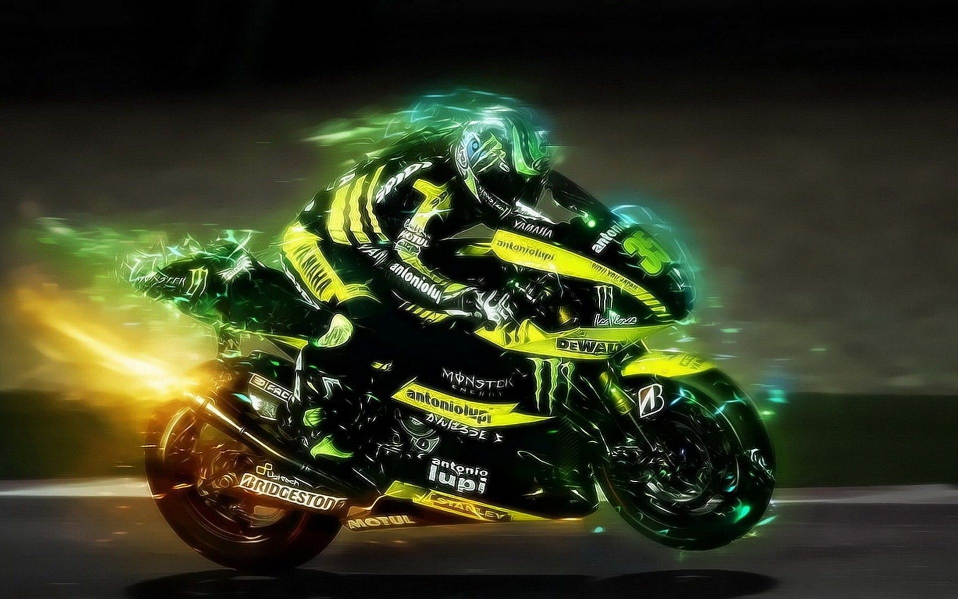 fondo de pantalla motor sport,carreras de superbike,motocicleta,vehículo,verde,motociclismo