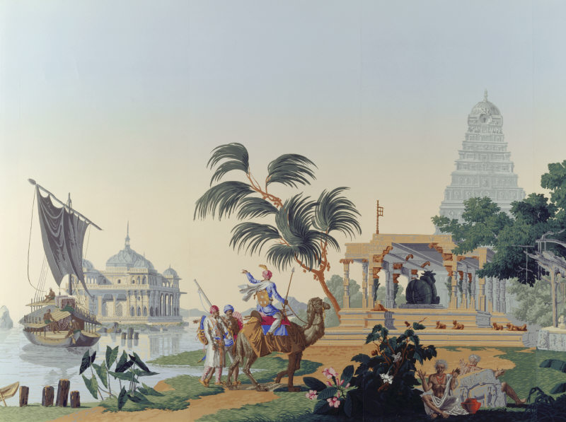 fond d'écran zuber,la peinture,art,temple hindou,tourisme,histoire
