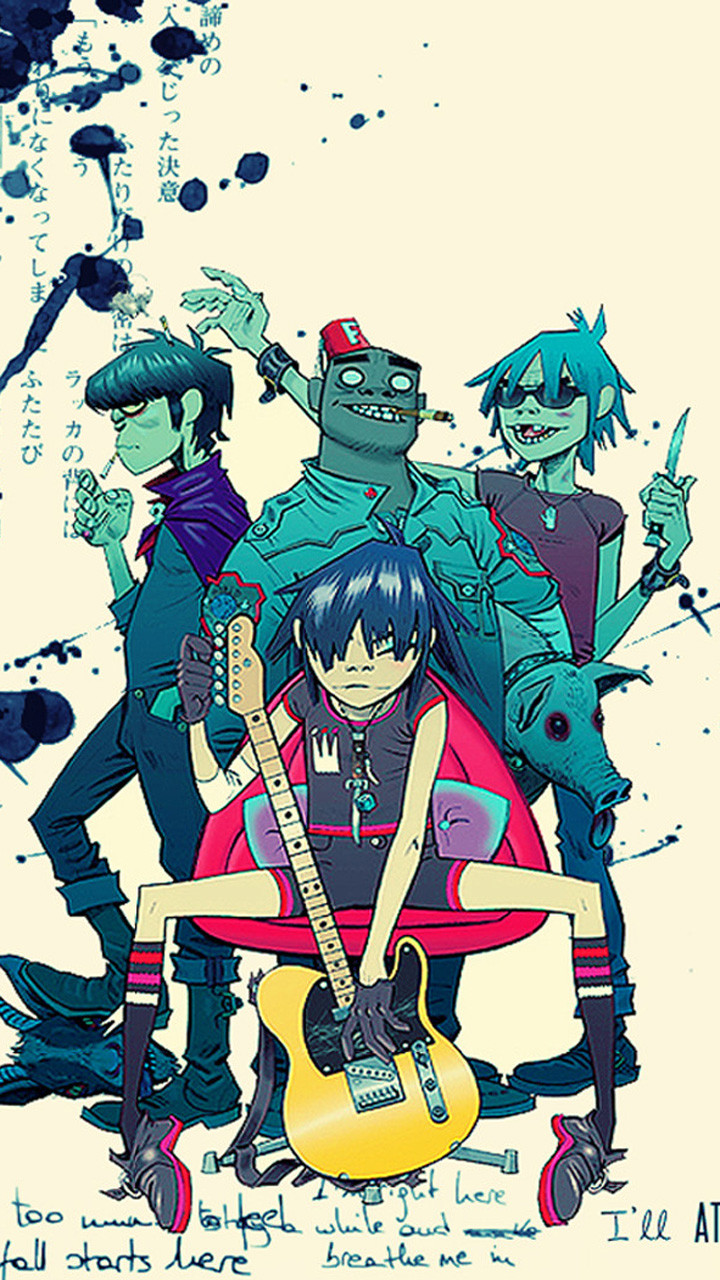 Cell Phone Wallpapers Reddit Gorillaz Together Wallpaperuse