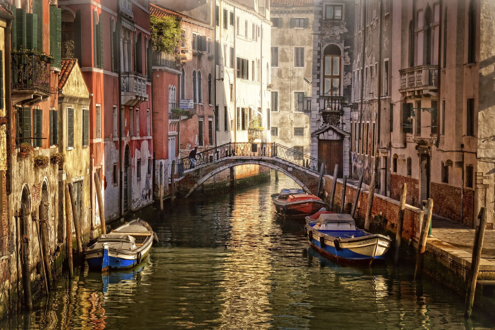 ヴェネツィアの壁紙,運河,水路,水域,水運,ボート
